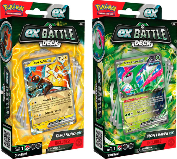 EX Battle Deck Iron Leaves EX / Tapu Koko EX | Multizone: Comics And Games