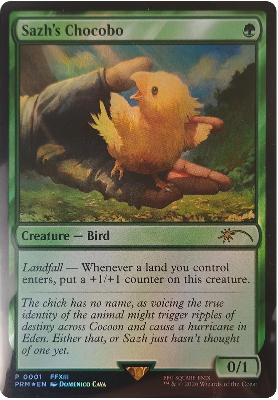 Sazh's Chocobo [FINAL FANTASY Promos] | Multizone: Comics And Games