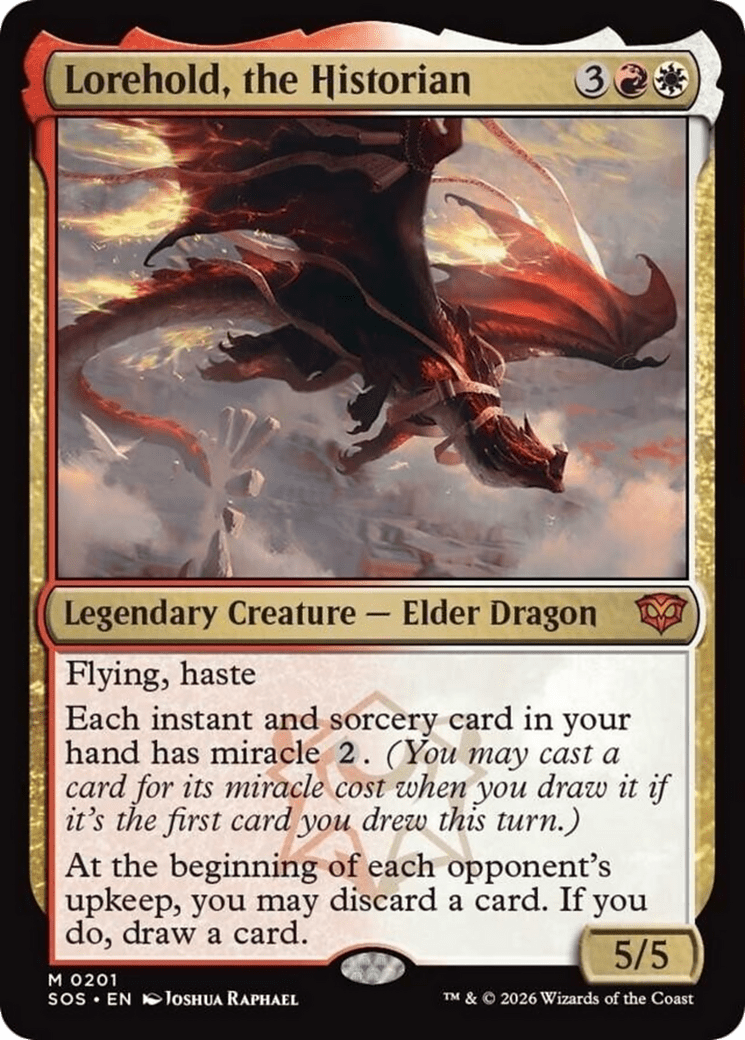 Lorehold, the Historian [Secrets of Strixhaven] MTG Single Magic: The Gathering  | Multizone: Comics And Games
