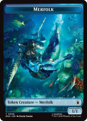 Merfolk // Doombot Double-Sided Token [Marvel Super Heroes Tokens] MTG Single Magic: The Gathering  | Multizone: Comics And Games