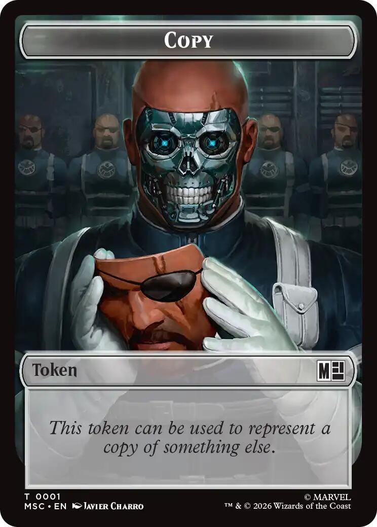 Copy // Rogue Double-Sided Token [Marvel Super Heroes Commander Tokens] MTG Single Magic: The Gathering  | Multizone: Comics And Games