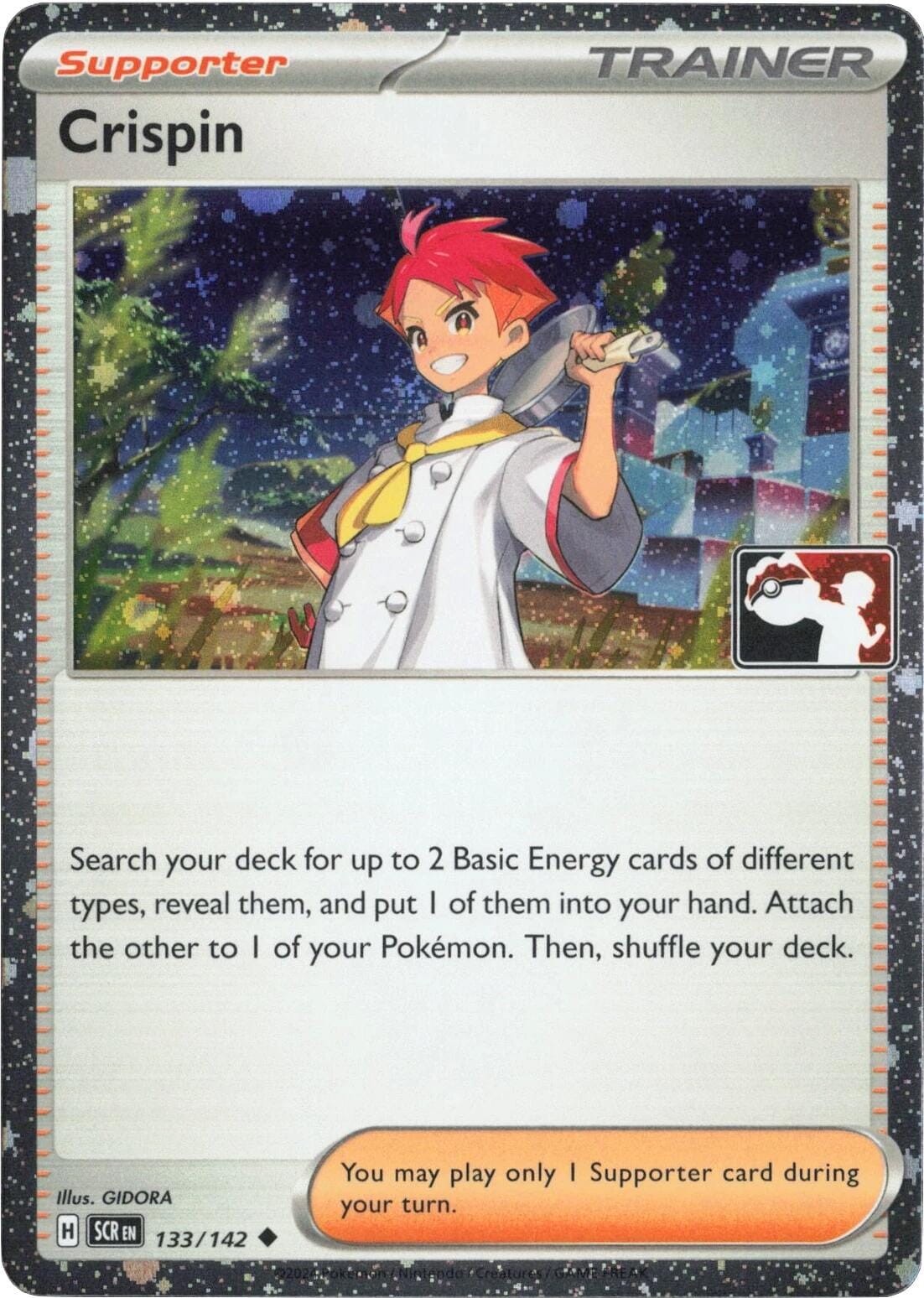 Crispin (133/142) (Cosmos Holo) [Prize Pack Series Six] | Multizone: Comics And Games