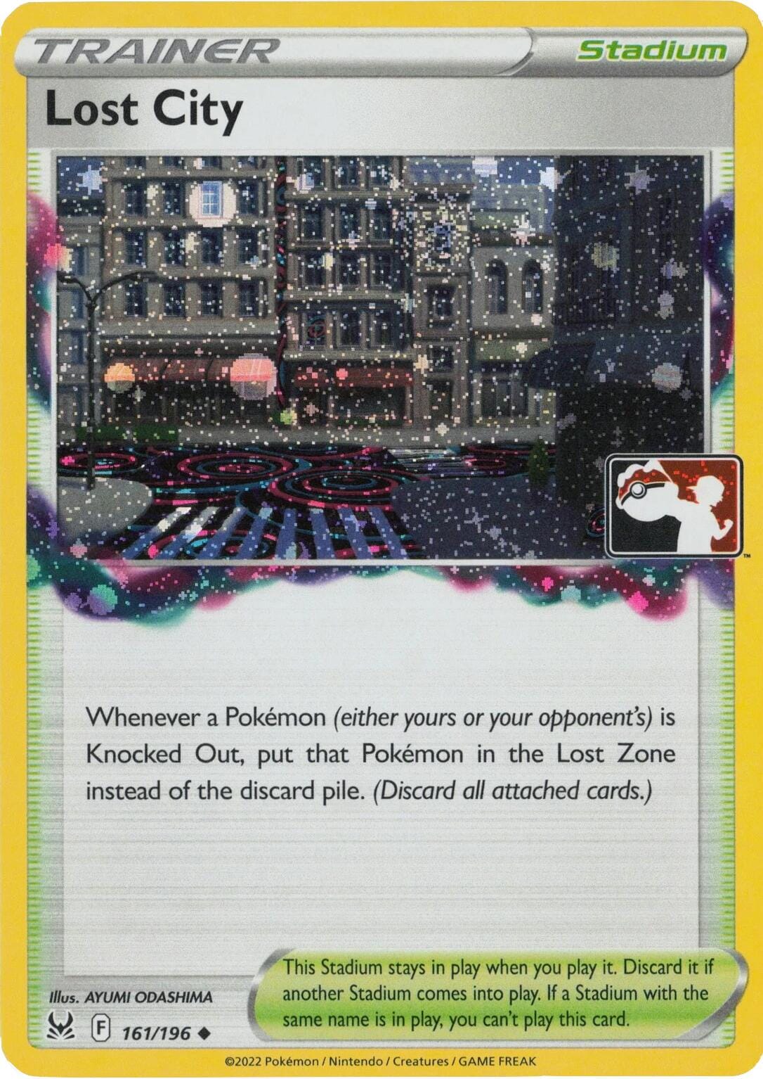 Lost City (161/196) (Cosmos Holo) [Prize Pack Series Four] | Multizone: Comics And Games