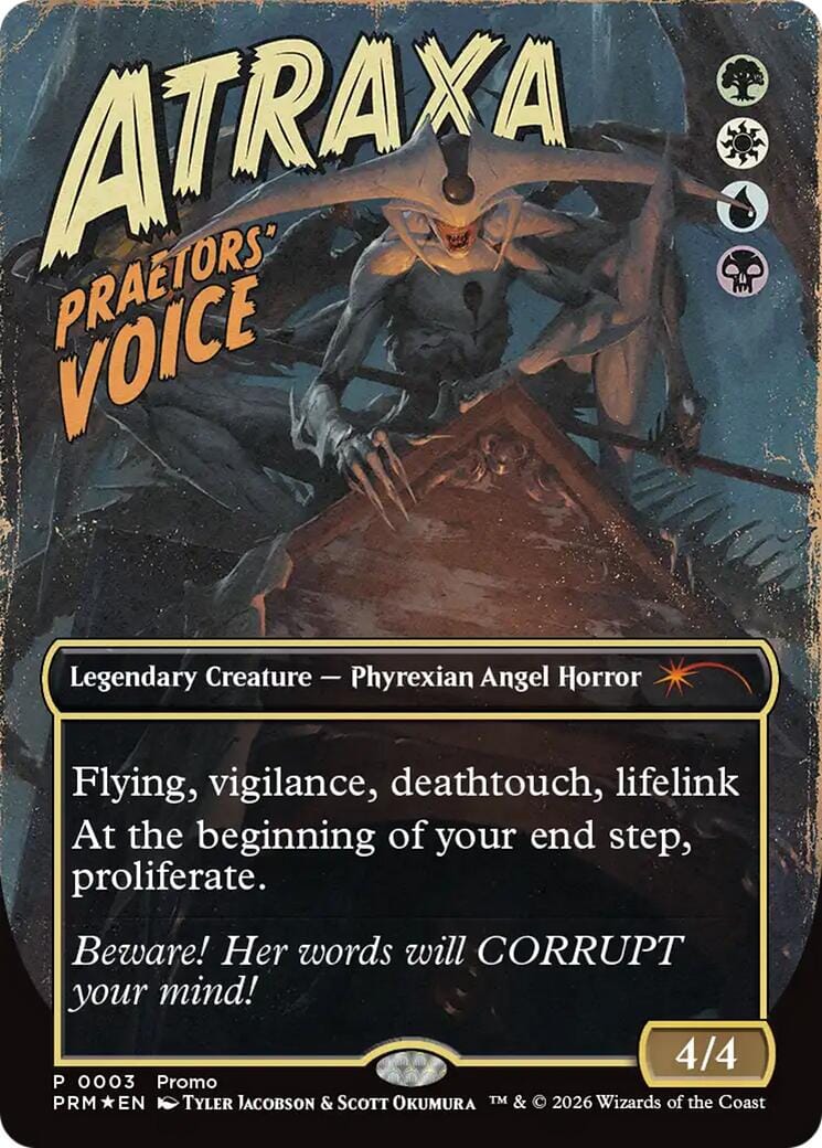 Atraxa, Praetors' Voice [MagicFest 2026] | Multizone: Comics And Games