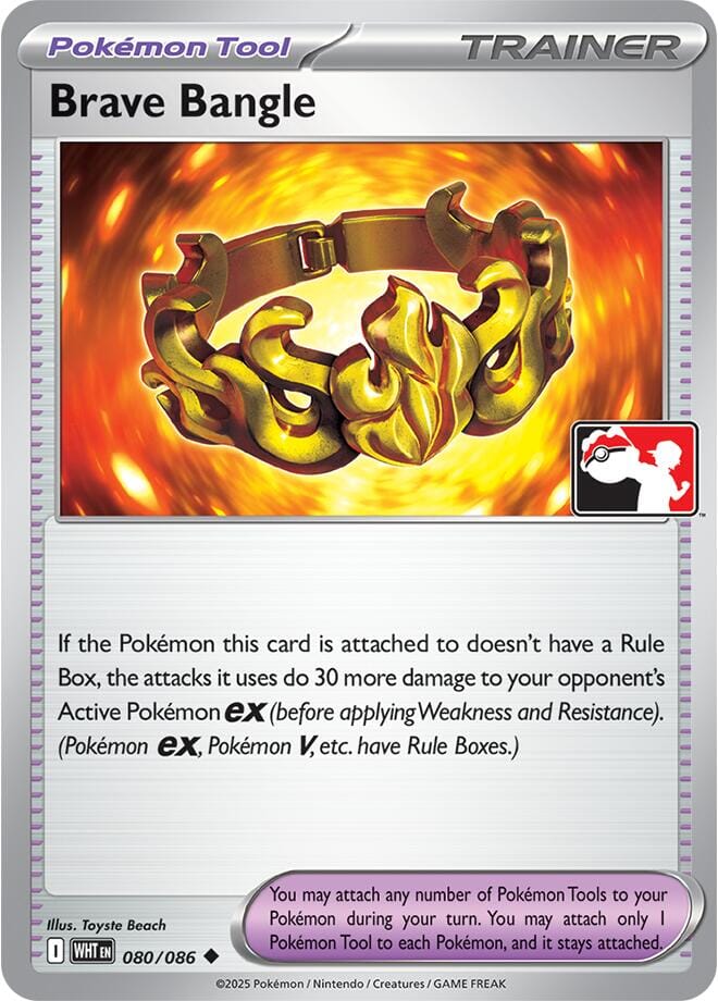 Brave Bangle (080/086) (Cosmos Holo) [Prize Pack Series Nine] Pokemon Single Pokémon  | Multizone: Comics And Games