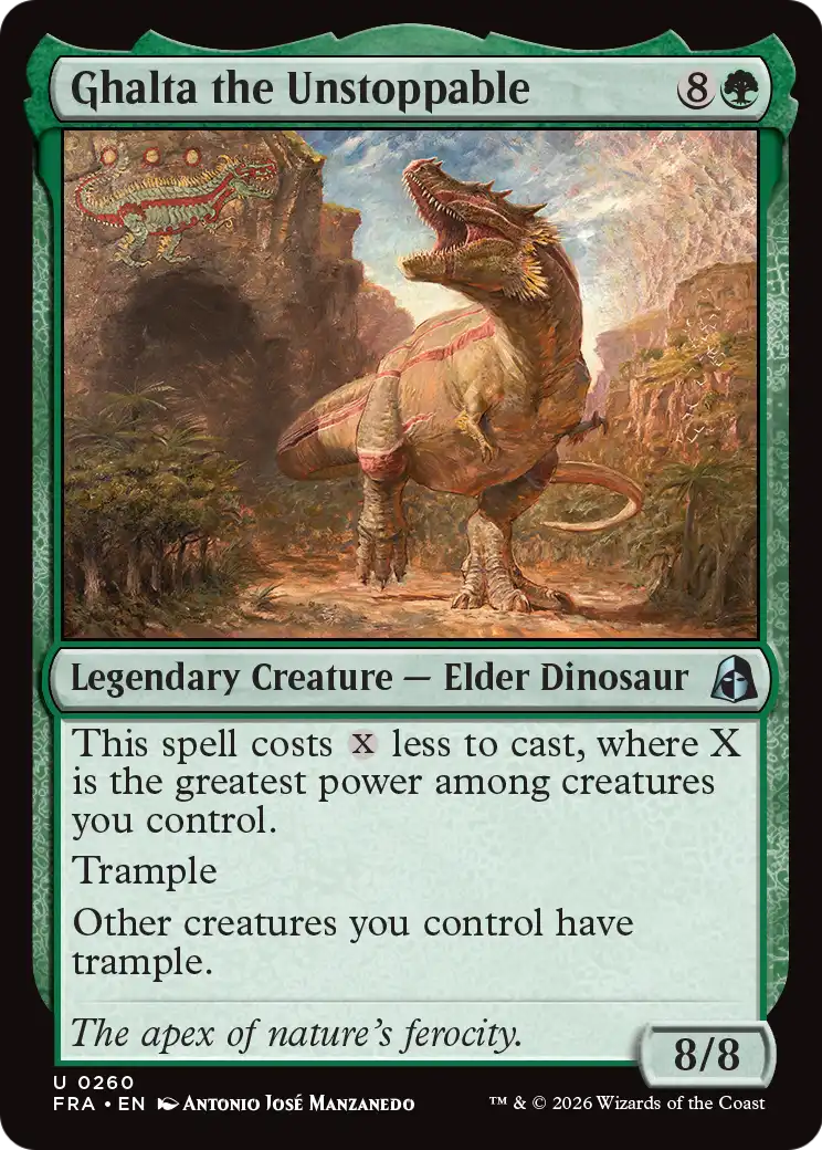 Ghalta the Unstoppable [Reality Fracture] MTG Single Magic: The Gathering  | Multizone: Comics And Games