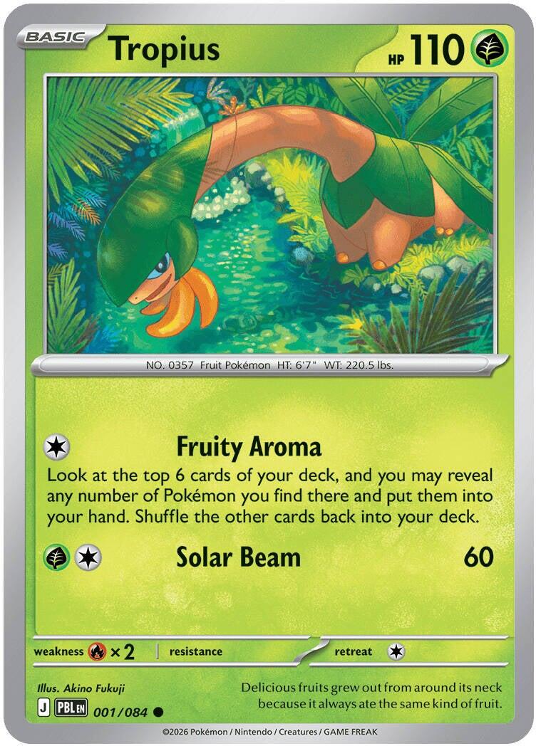 Tropius (001/084) [Mega Evolution: Pitch Black] | Multizone: Comics And Games