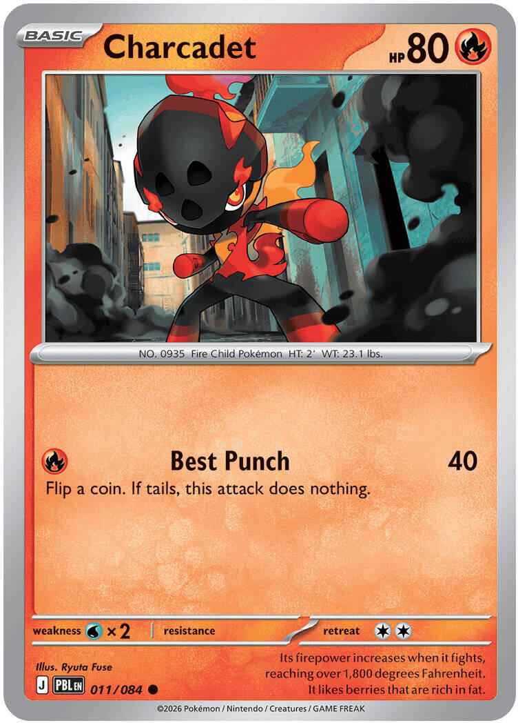 Charcadet (011/084) [Mega Evolution: Pitch Black] | Multizone: Comics And Games