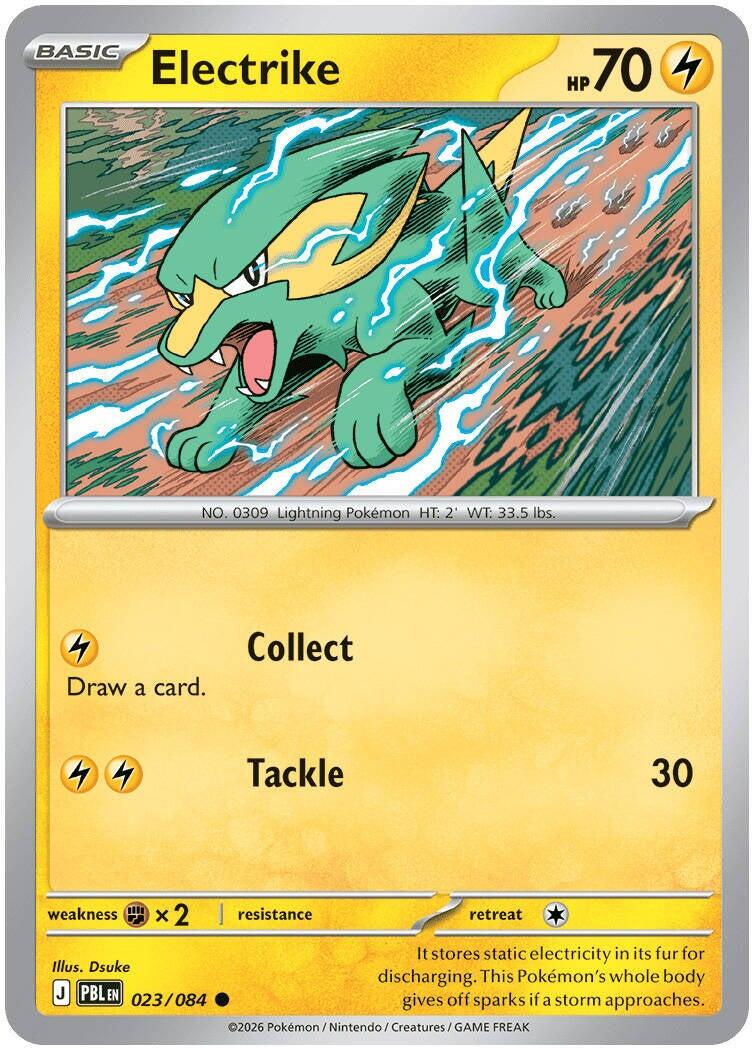 Electrike (023/084) [Mega Evolution: Pitch Black] | Multizone: Comics And Games