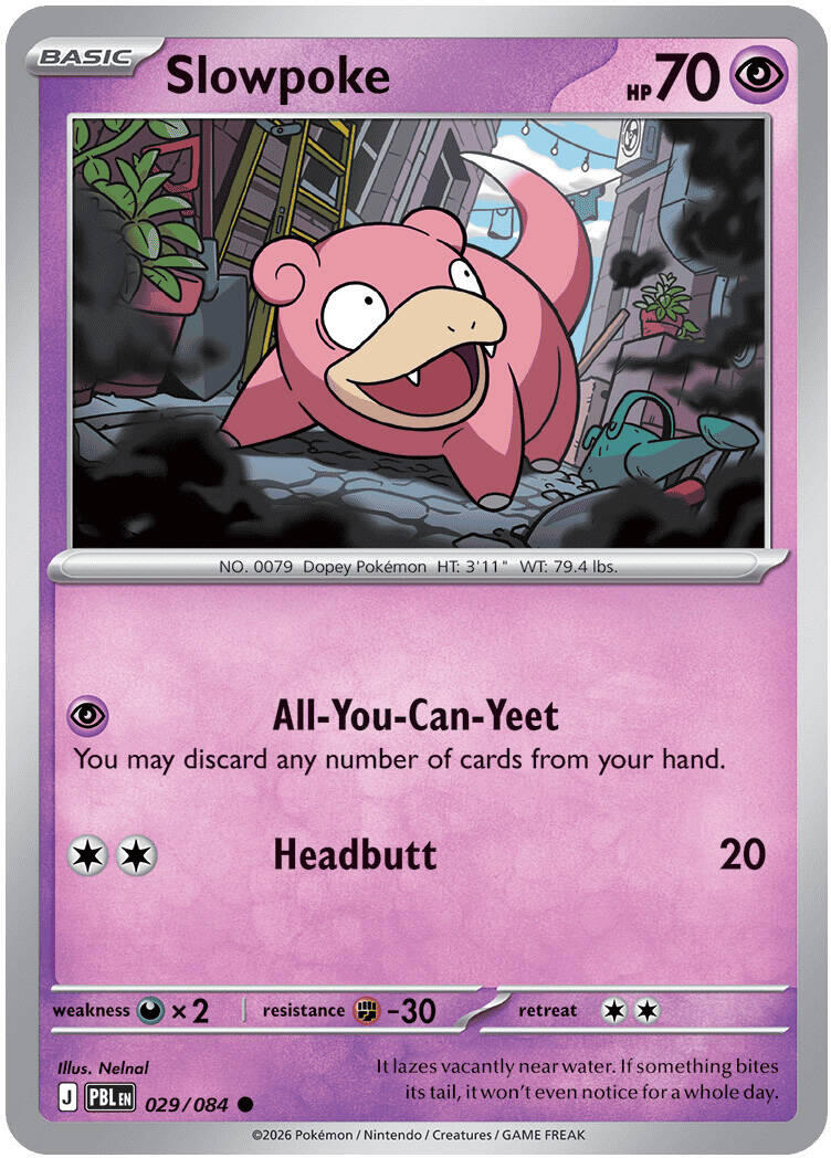Slowpoke (029/084) [Mega Evolution: Pitch Black] | Multizone: Comics And Games
