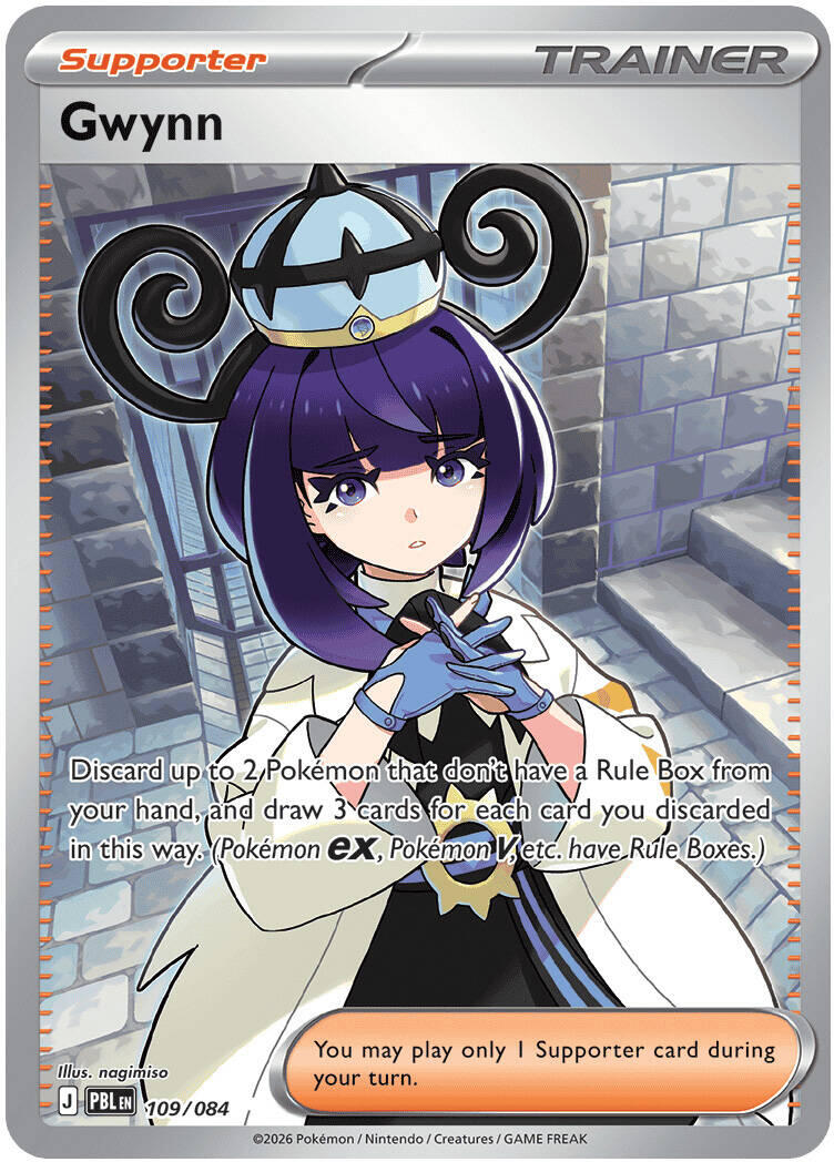 Gwynn (109/084) [Mega Evolution: Pitch Black] | Multizone: Comics And Games
