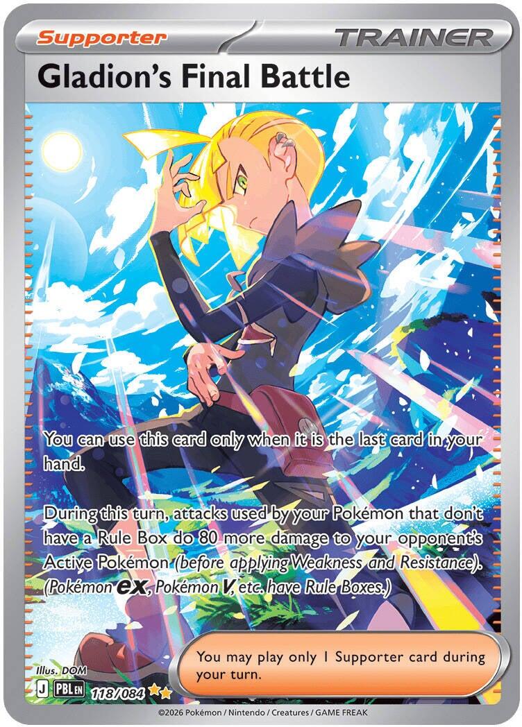 Gladion's Final Battle (118/084) [Mega Evolution: Pitch Black] | Multizone: Comics And Games
