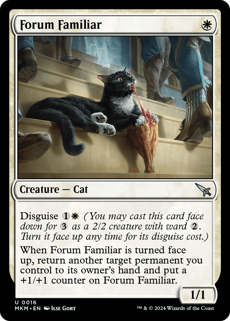 Forum Familiar [Murders at Karlov Manor] MTG Single Magic: The Gathering  | Multizone: Comics And Games