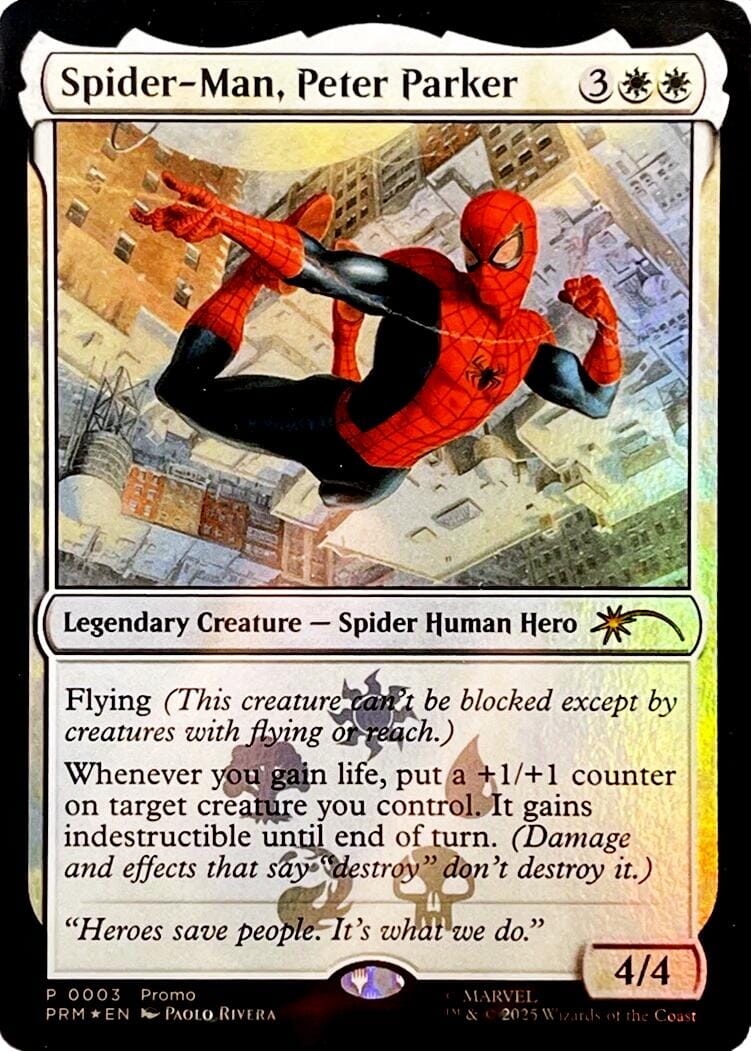 Spider-Man, Peter Parker [Marvel's Spider-Man Promos] MTG Single Magic: The Gathering  | Multizone: Comics And Games