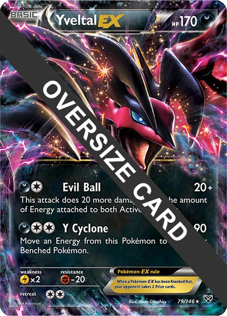 Yveltal EX (79/146) (Jumbo Card) [XY: Base Set] Pokemon Single Pokémon  | Multizone: Comics And Games
