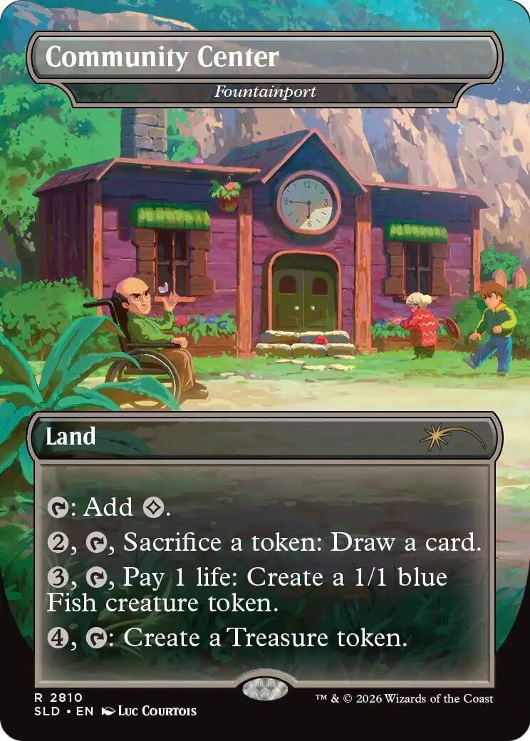 Community Center - Fountainport [Secret Lair Drop Series] MTG Single Magic: The Gathering  | Multizone: Comics And Games