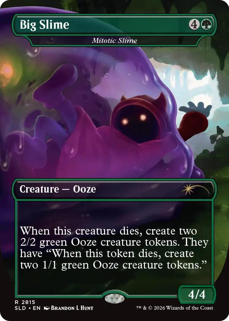 Big Slime - Mitotic Slime [Secret Lair Drop Series] MTG Single Magic: The Gathering  | Multizone: Comics And Games