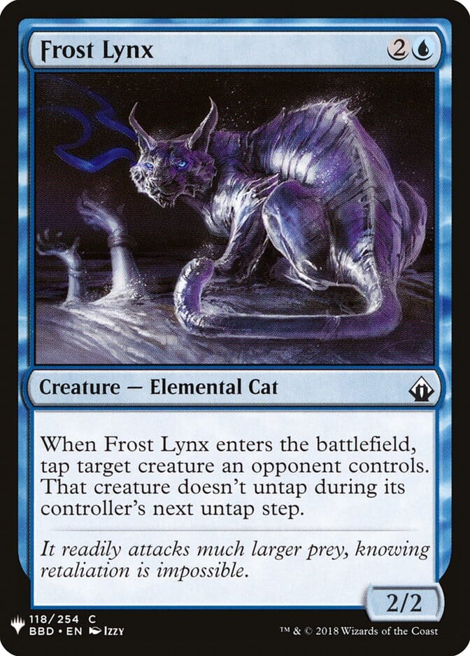 Frost Lynx [Mystery Booster] MTG Single Magic: The Gathering  | Multizone: Comics And Games