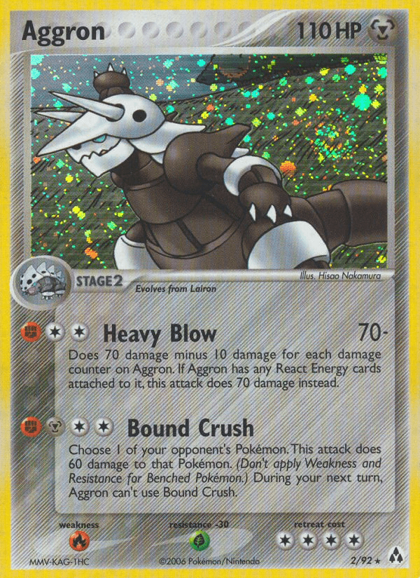 Aggron (2/92) [EX: Legend Maker] Pokemon Single Pokémon  | Multizone: Comics And Games