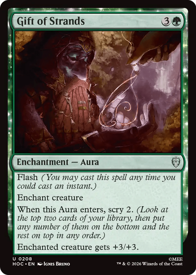 Gift of Strands [The Hobbit: Eternal-Legal] MTG Single Magic: The Gathering  | Multizone: Comics And Games