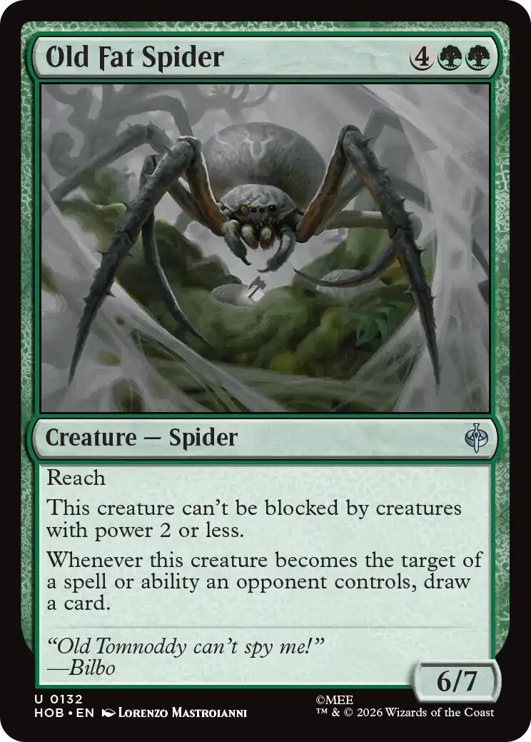 Old Fat Spider [The Hobbit] | Multizone: Comics And Games