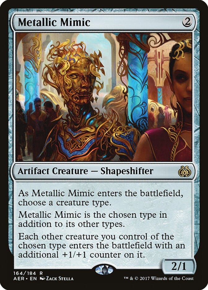 Metallic Mimic [Aether Revolt] MTG Single Magic: The Gathering  | Multizone: Comics And Games