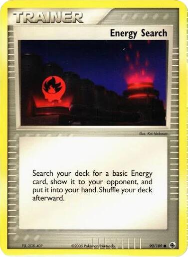 Energy Search (90) (Deck Exclusive) [EX: Ruby & Sapphire] | Multizone: Comics And Games