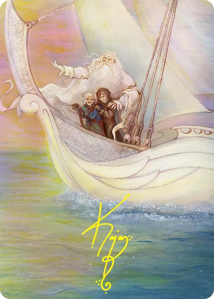 Dawn of a New Age Art Card (Gold-Stamped Signature) [The Hobbit Art Series] | Multizone: Comics And Games