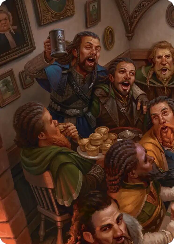 Fili and Kili, Joyous Art Card (1/12) [The Hobbit Art Series] | Multizone: Comics And Games