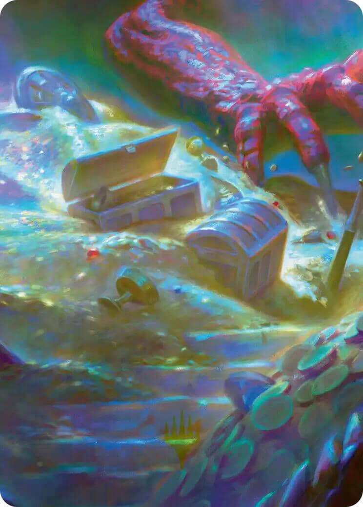 Dragon's Desire Art Card (11/12) [The Hobbit Art Series] MTG Single Magic: The Gathering  | Multizone: Comics And Games