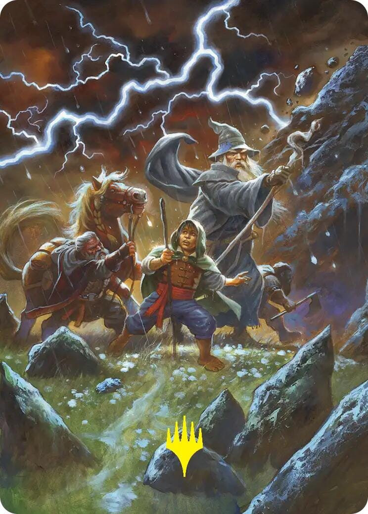 Call Forth the Tempest Art Card (Gold-Stamped) [The Hobbit Art Series] | Multizone: Comics And Games