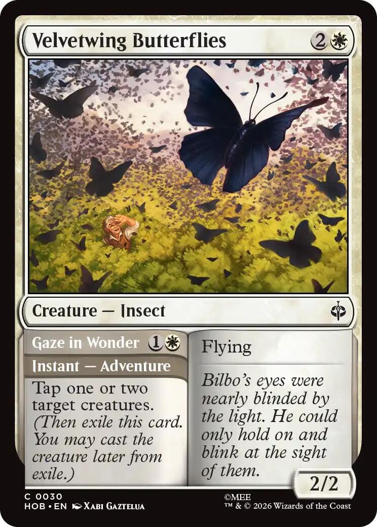 Velvetwing Butterflies [The Hobbit] | Multizone: Comics And Games