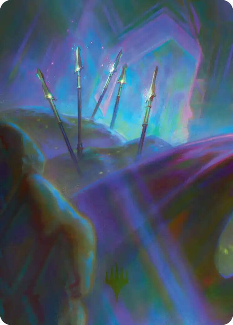 Long-Lost Lances Art Card (7/12) [The Hobbit Art Series] | Multizone: Comics And Games