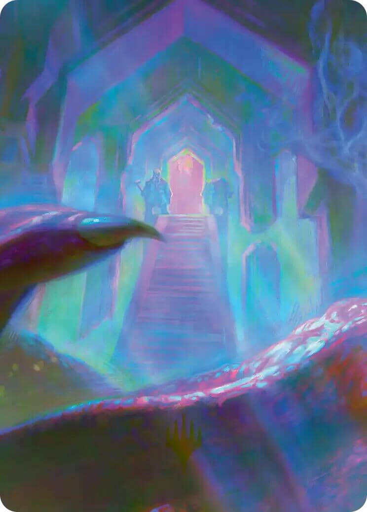 Dragon-Cursed Halls Art Card (8/12) [The Hobbit Art Series] MTG Single Magic: The Gathering  | Multizone: Comics And Games