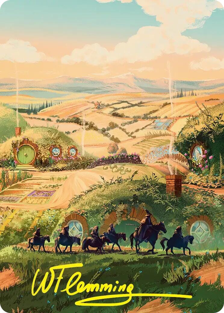 Plains Art Card (Gold-Stamped Signature) [The Hobbit Art Series] | Multizone: Comics And Games