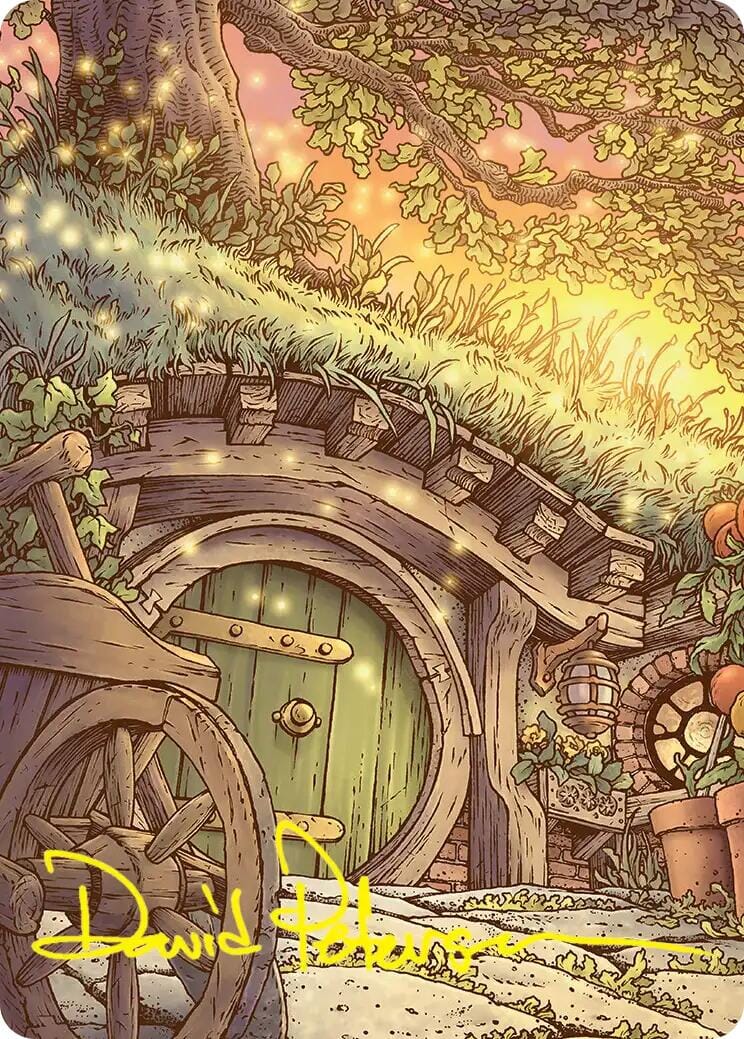 Plains (Summer) Art Card (Gold-Stamped Signature) [The Hobbit Art Series] | Multizone: Comics And Games