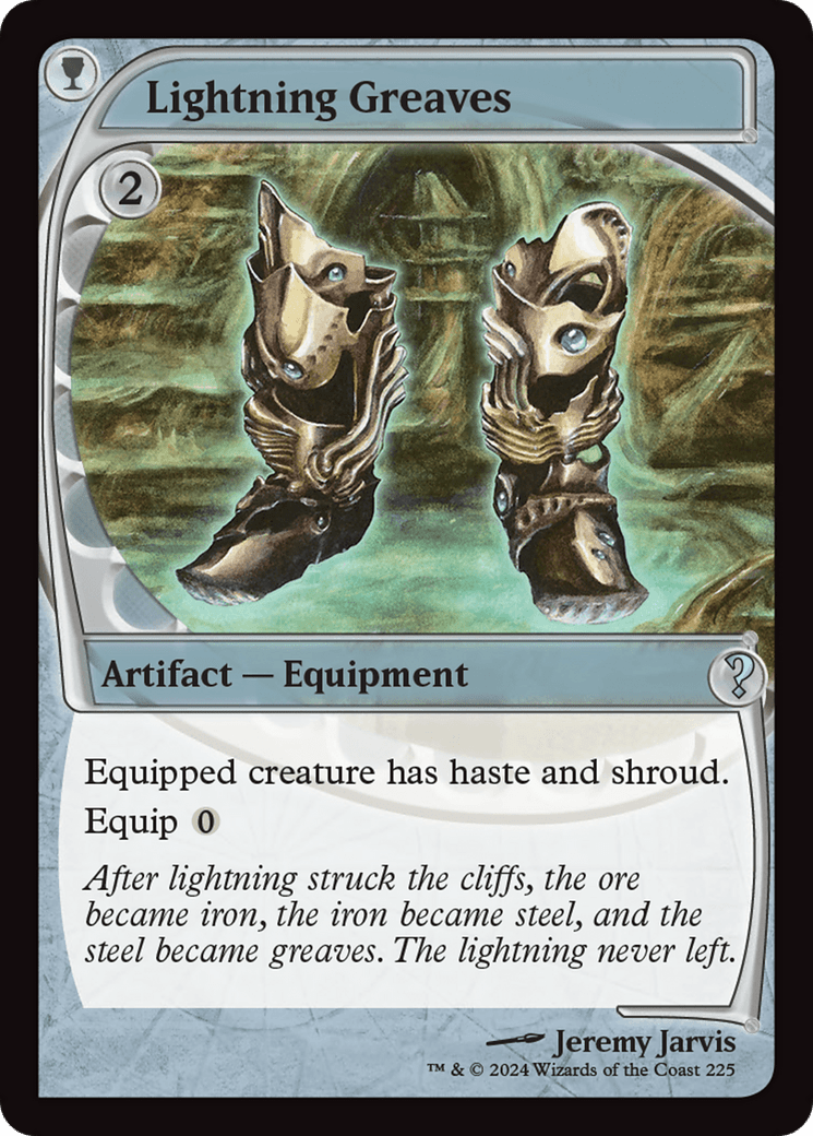 Lightning Greaves (Future Sight) [Mystery Booster 2] MTG Single Magic: The Gathering  | Multizone: Comics And Games
