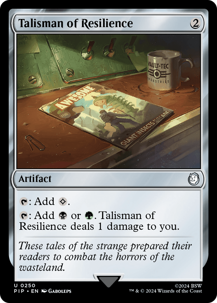 Talisman of Resilience [Fallout] MTG Single Magic: The Gathering  | Multizone: Comics And Games