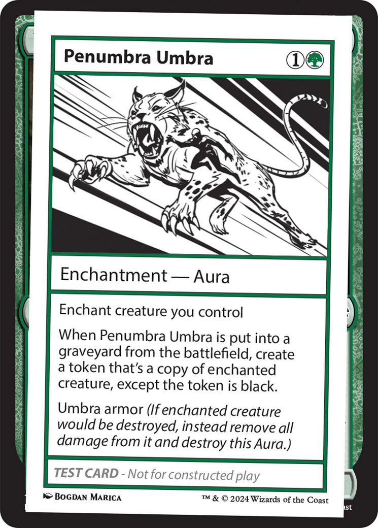 Penumbra Umbra [Mystery Booster 2 Playtest Cards] MTG Single Magic: The Gathering  | Multizone: Comics And Games