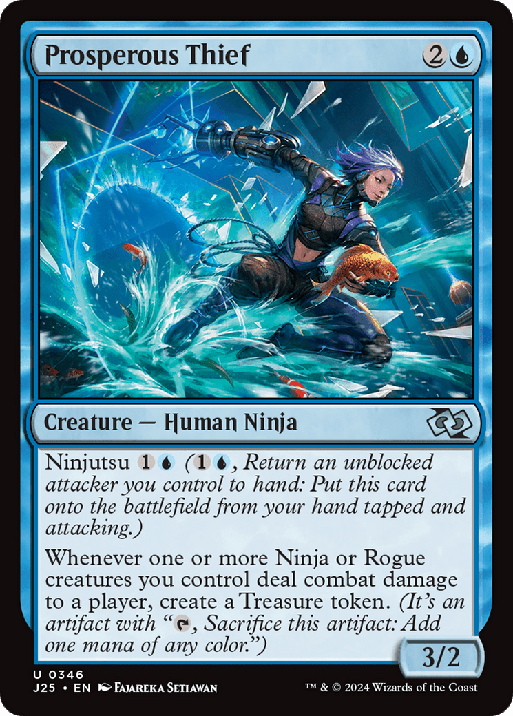 Prosperous Thief [Foundations Jumpstart] MTG Single Magic: The Gathering  | Multizone: Comics And Games