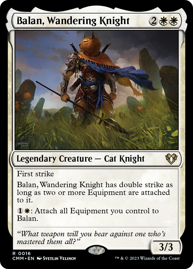 Balan, Wandering Knight [Commander Masters] | Multizone: Comics And Games