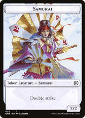 Samurai Token [Phyrexia: All Will Be One Tokens] MTG Single Magic: The Gathering  | Multizone: Comics And Games