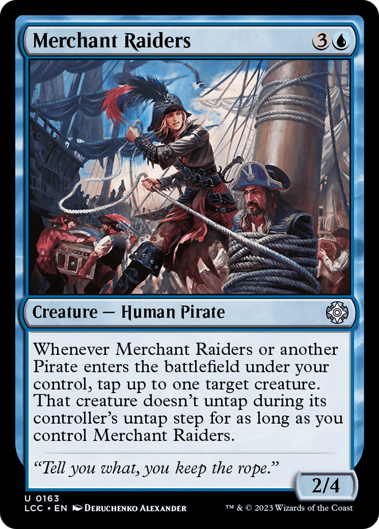Merchant Raiders [The Lost Caverns of Ixalan Commander] MTG Single Magic: The Gathering  | Multizone: Comics And Games
