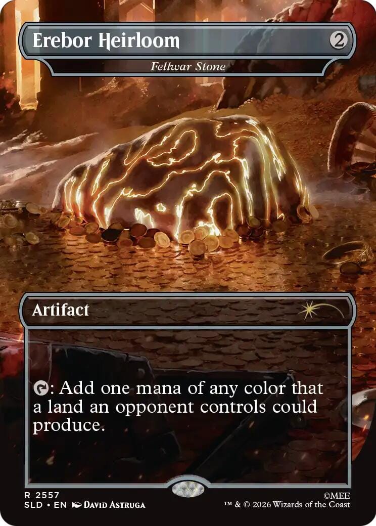 Erebor Heirloom - Fellwar Stone [Secret Lair Drop Series] MTG Single Magic: The Gathering  | Multizone: Comics And Games