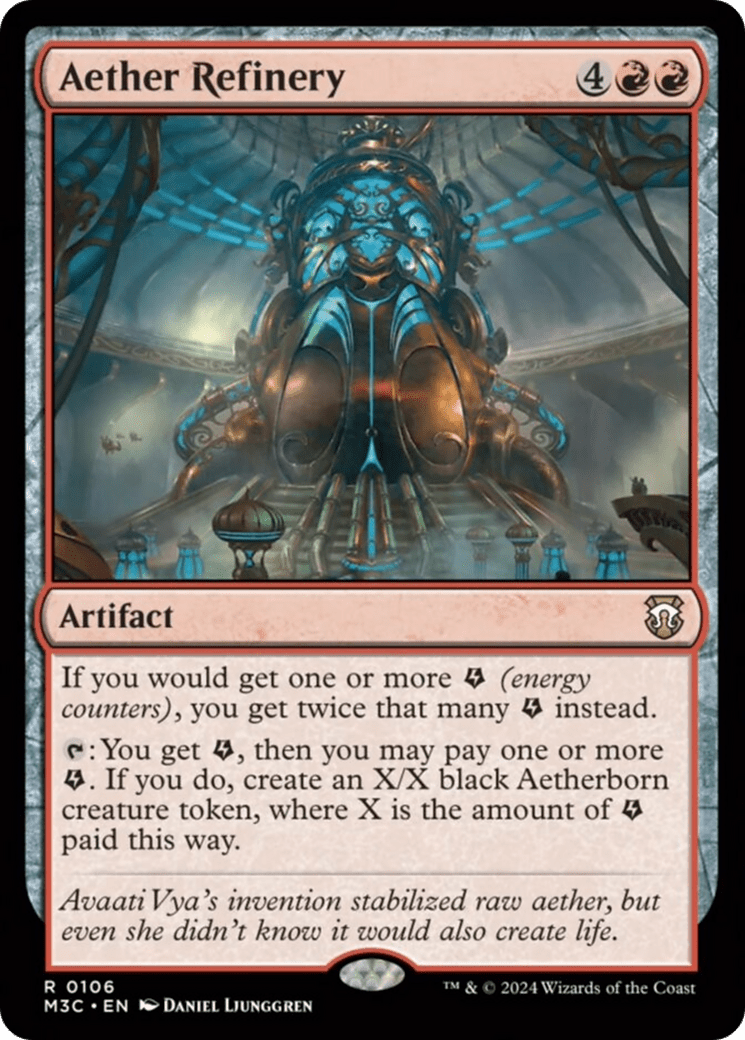Aether Refinery [Modern Horizons 3 Commander] MTG Single Magic: The Gathering  | Multizone: Comics And Games
