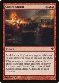 Comet Storm (Oversized) [Oversize Cards] MTG Single Magic: The Gathering  | Multizone: Comics And Games
