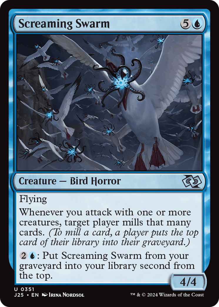 Screaming Swarm [Foundations Jumpstart] MTG Single Magic: The Gathering  | Multizone: Comics And Games