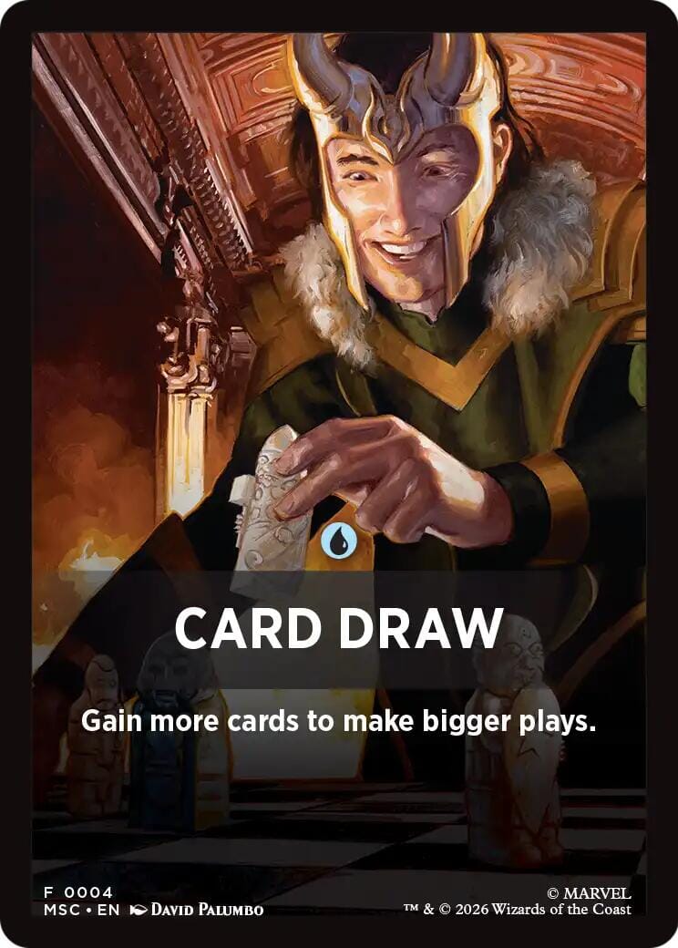 Card Draw Theme Card [Marvel Super Heroes Commander] | Multizone: Comics And Games