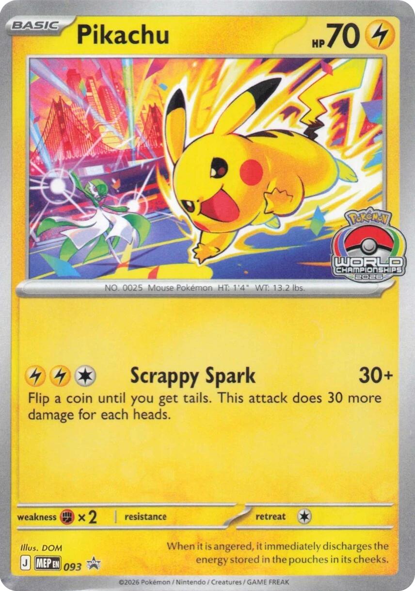 Pikachu (093) [Mega Evolution Promo] | Multizone: Comics And Games