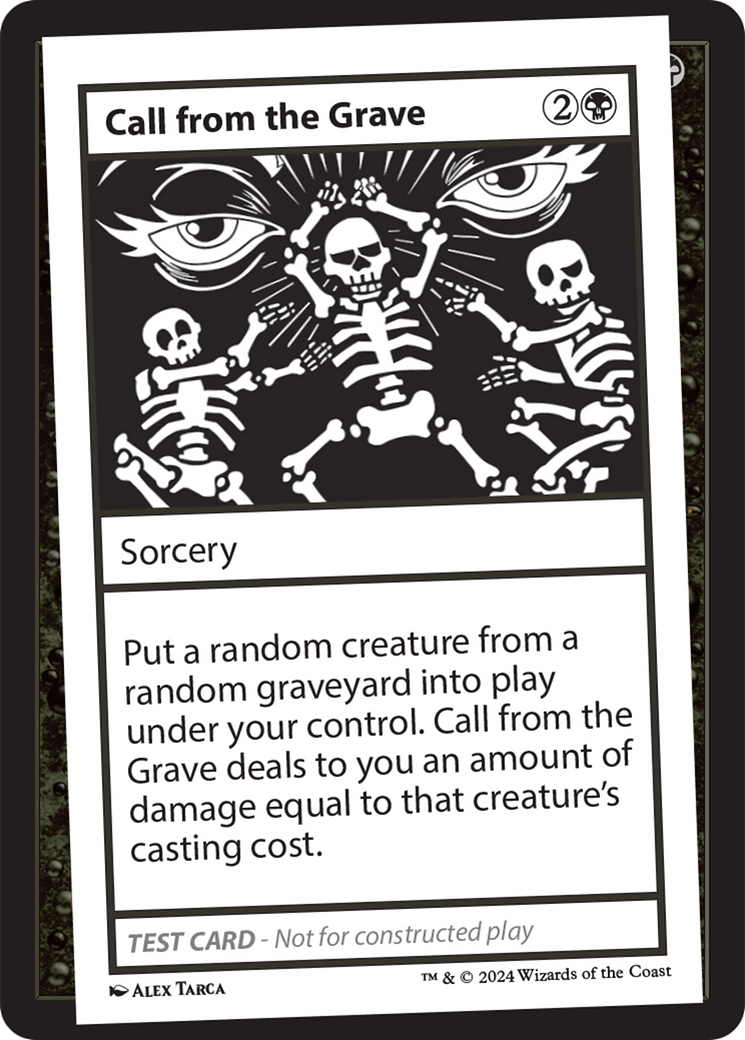 Call from the Grave [Mystery Booster 2 Playtest Cards] MTG Single Magic: The Gathering  | Multizone: Comics And Games